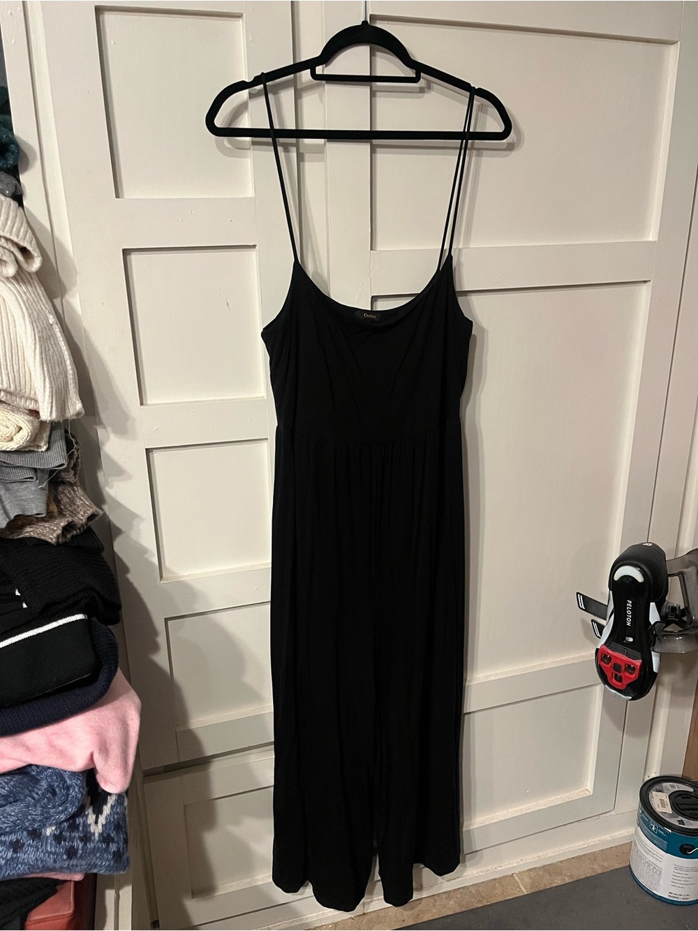 Black Spaghetti Strap Romper